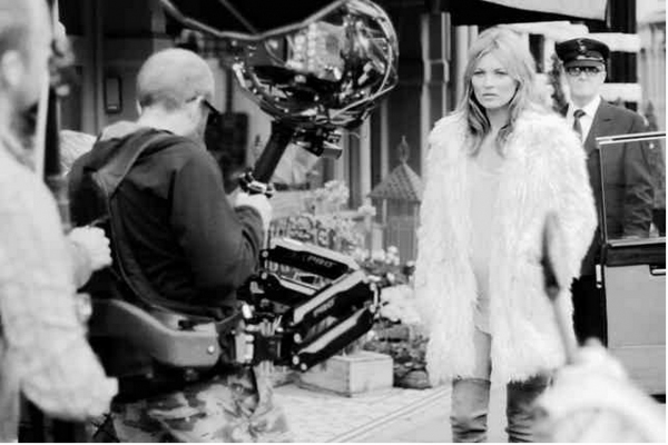 Photo Coverage: Kate Moss for Stuart Weitzman Image