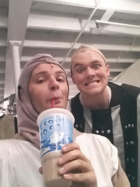 Photo Flash: Saturday Intermission Pics, June 29 - MATILDA, THE NANCE, FANTASTICKS and More Celebrate Gay Pride!  Image