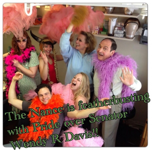 Photo Flash: Saturday Intermission Pics, June 29 - MATILDA, THE NANCE, FANTASTICKS and More Celebrate Gay Pride!  Image