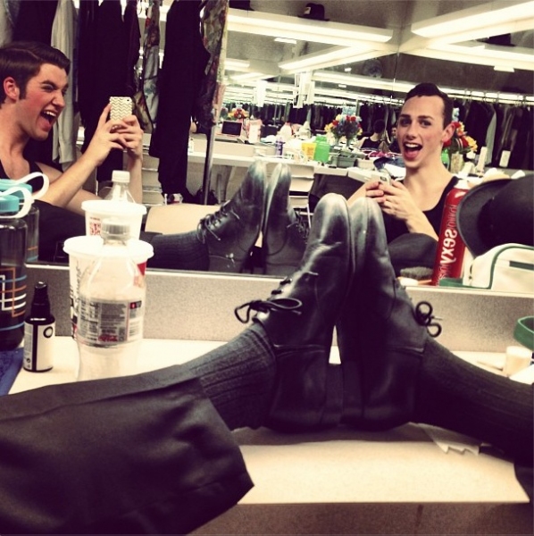 Photo Flash: Saturday Intermission Pics, June 29 - MATILDA, THE NANCE, FANTASTICKS and More Celebrate Gay Pride!  Image