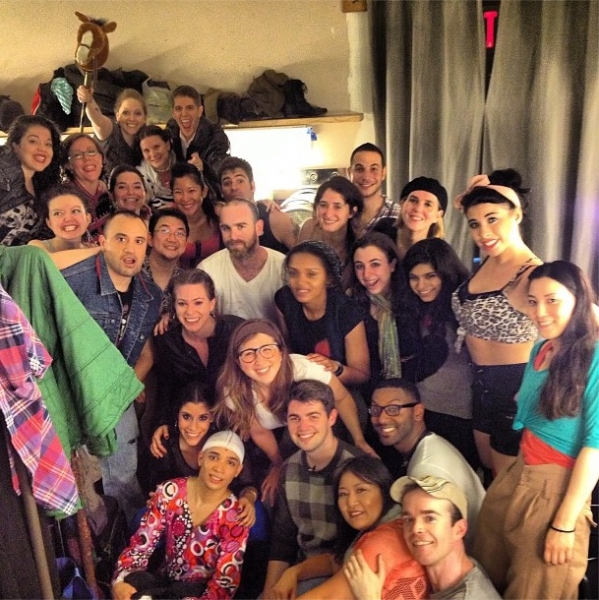 Photo Flash: Saturday Intermission Pics, June 29 - MATILDA, THE NANCE, FANTASTICKS and More Celebrate Gay Pride!  Image