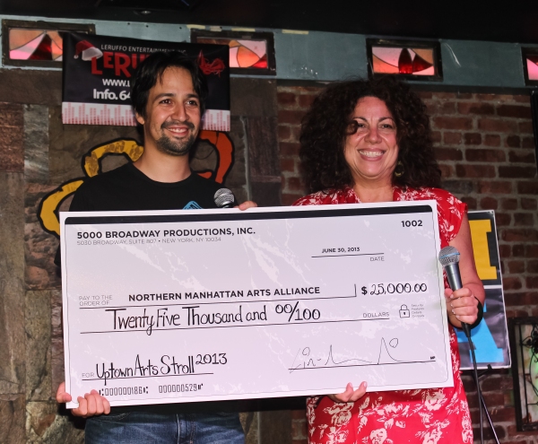 Photo Coverage: Lin-Manuel Miranda Takes Part in Closing Ceremony of Uptown Arts Stroll Image