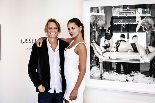 Russell James and Adriana Lima  Photo