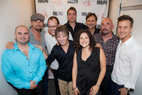 Photo Flash: Leonardo DiCaprio & Edward Norton Visit Birdland! Image