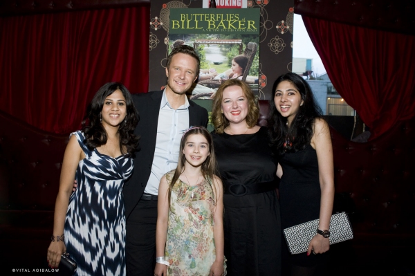 Photo Flash: Will Chase, Sterling Jerins, Debra Messing and More at BUTTERFLIES OF BILL BAKER Premiere 
