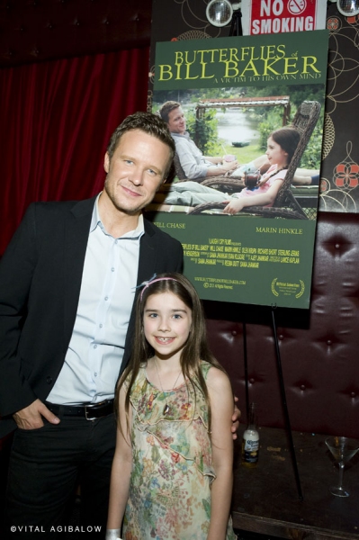 Photo Flash: Will Chase, Sterling Jerins, Debra Messing and More at BUTTERFLIES OF BILL BAKER Premiere Image