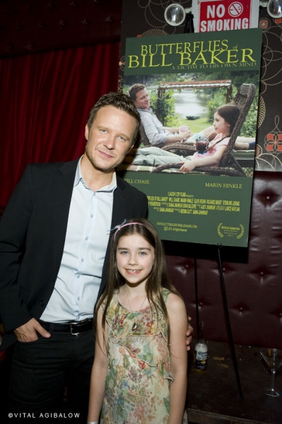 Photo Flash: Will Chase, Sterling Jerins, Debra Messing and More at BUTTERFLIES OF BILL BAKER Premiere Image