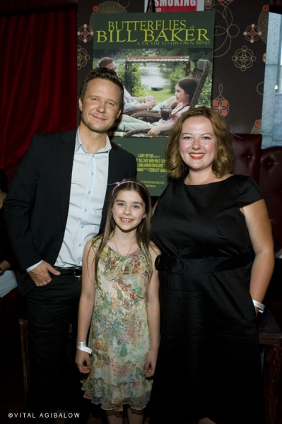 Photo Flash: Will Chase, Sterling Jerins, Debra Messing and More at BUTTERFLIES OF BILL BAKER Premiere Image