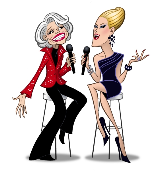 Photo Flash: Illustrator Glen Hanson Creates Art for Fire Island's 2013 Icon Series - Carol Channing, Chita Rivera and More! Image