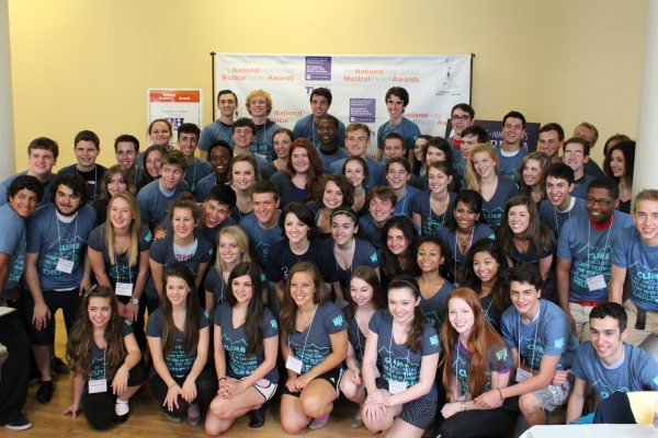 Photo Flash: CINDERELLA's Kirstin Tucker Visits Jimmy Awards Finalists! Image