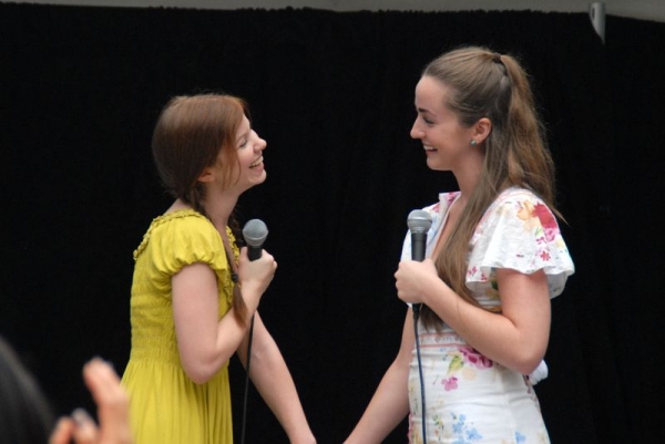 Photo Flash: Cast of BEND IN THE ROAD Performs at NYMF Lunchtime Concert Image