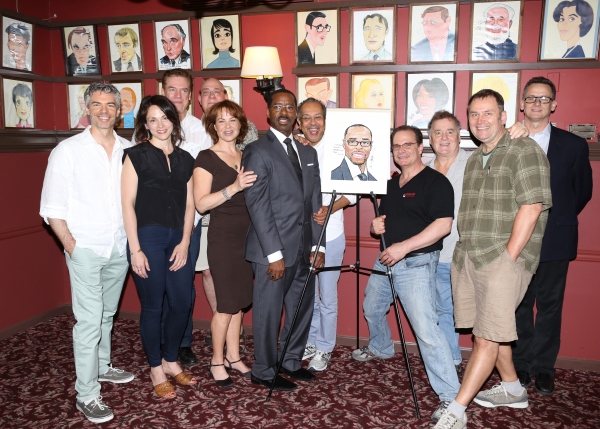 Courtney B. Vance with the Cast and Company Photo