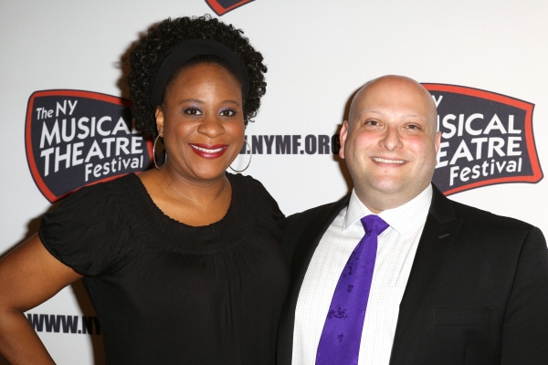 Photo Coverage: Chad Kimball, Malcolm Gets & NYMF Casts Meet the Press!  Image