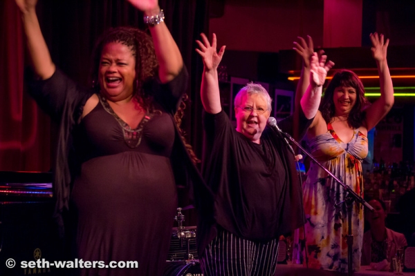 Natalie Douglas, Christine Lavin and Janet Fanale Photo