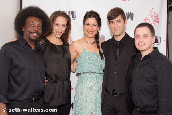 Stephanie J. Block and the band Photo