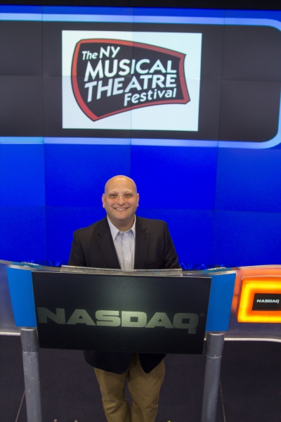 Photo Flash: Isaac Robert Hurwitz and NYMF Ring NASDAQ Closing Bell Image