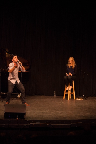 Betsy Wolfe and Adam Kantor
 Photo