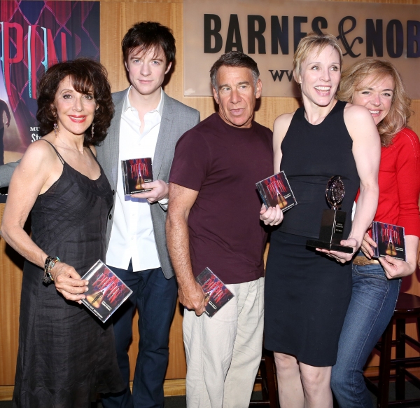 Andrea Martin, Matthew James Thomas, Composer Stephen Schwartz, Charlotte d'Amboise a Photo