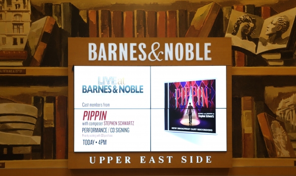 Photo Coverage: PIPPIN's Matthew James Thomas, Rachel Bay Jones & Patina Miller Perform at Barnes & Noble! Image