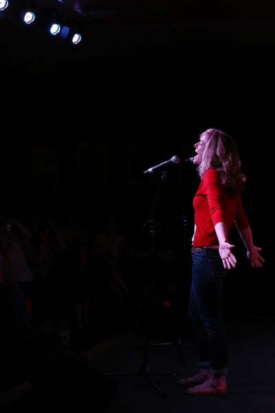 Photo Coverage: PIPPIN's Matthew James Thomas, Rachel Bay Jones & Patina Miller Perform at Barnes & Noble! Image