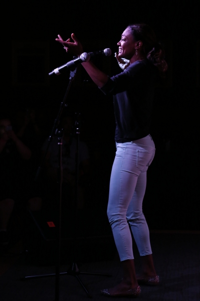 Photo Coverage: PIPPIN's Matthew James Thomas, Rachel Bay Jones & Patina Miller Perform at Barnes & Noble! Image