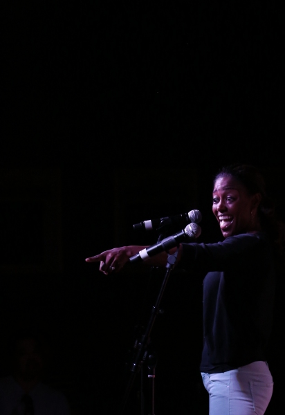 Photo Coverage: PIPPIN's Matthew James Thomas, Rachel Bay Jones & Patina Miller Perform at Barnes & Noble! Image