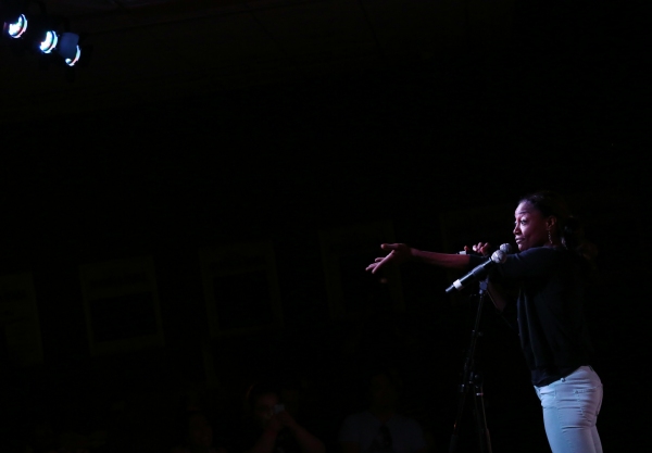 Photo Coverage: PIPPIN's Matthew James Thomas, Rachel Bay Jones & Patina Miller Perform at Barnes & Noble! Image