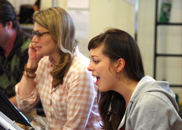 Photo Flash: Heidi Blickenstaff, David Ayers, Aaron Ramey, and More in Rehearsals for Weston Playhouse's NEXT TO NORMAL 