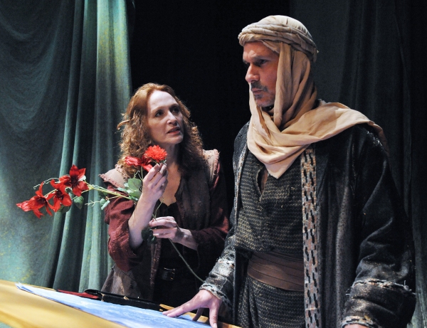 Jan Maxwell as Skinner and Quentin Mara as Krak Photo