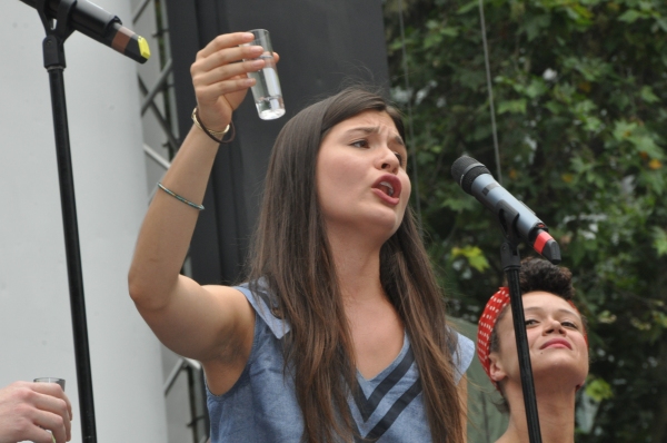 Photo Coverage: Casts of PIPPIN, CINDERELLA & More Perform at First Broadway in Bryant Park of 2013!  Image
