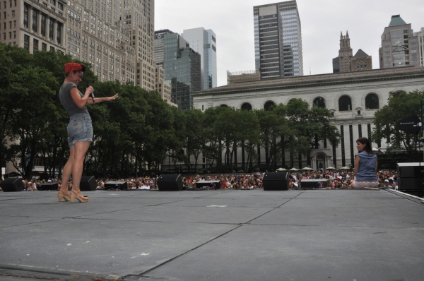 Photo Coverage: Casts of PIPPIN, CINDERELLA & More Perform at First Broadway in Bryant Park of 2013!  Image
