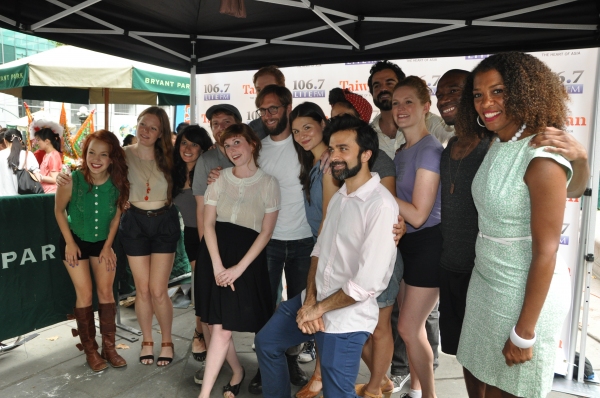 Photo Coverage: Casts of PIPPIN, CINDERELLA & More Perform at First Broadway in Bryant Park of 2013! 