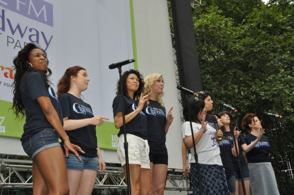 Photo Coverage: Casts of PIPPIN, CINDERELLA & More Perform at First Broadway in Bryant Park of 2013! 