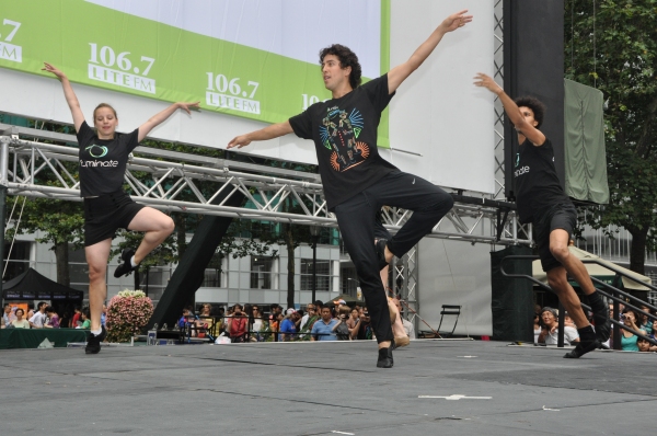 Photo Coverage: Casts of PIPPIN, CINDERELLA & More Perform at First Broadway in Bryant Park of 2013!  Image