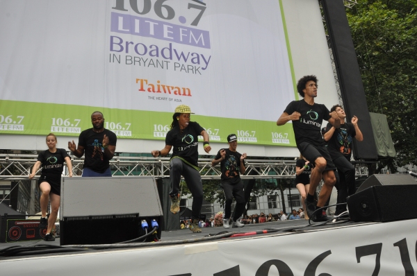 Photo Coverage: Casts of PIPPIN, CINDERELLA & More Perform at First Broadway in Bryant Park of 2013! 