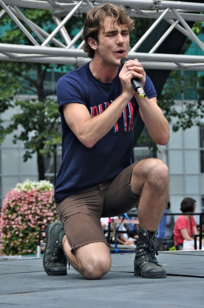 Photo Coverage: Casts of PIPPIN, CINDERELLA & More Perform at First Broadway in Bryant Park of 2013!  Image