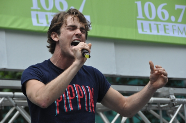 Photo Coverage: Casts of PIPPIN, CINDERELLA & More Perform at First Broadway in Bryant Park of 2013!  Image