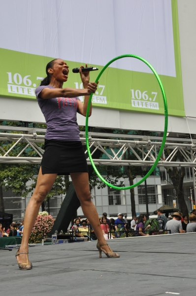 Photo Coverage: Casts of PIPPIN, CINDERELLA & More Perform at First Broadway in Bryant Park of 2013! 