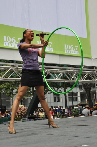 Photo Coverage: Casts of PIPPIN, CINDERELLA & More Perform at First Broadway in Bryant Park of 2013!  Image
