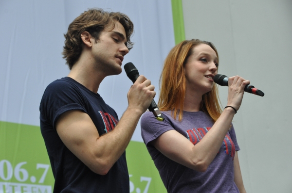 Photo Coverage: Casts of PIPPIN, CINDERELLA & More Perform at First Broadway in Bryant Park of 2013!  Image
