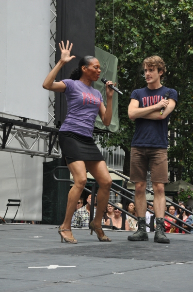 Photo Coverage: Casts of PIPPIN, CINDERELLA & More Perform at First Broadway in Bryant Park of 2013! 