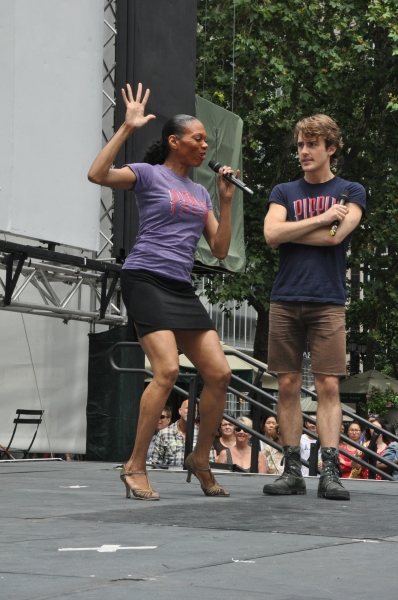 Photo Coverage: Casts of PIPPIN, CINDERELLA & More Perform at First Broadway in Bryant Park of 2013!  Image
