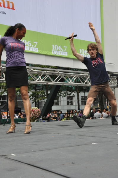 Photo Coverage: Casts of PIPPIN, CINDERELLA & More Perform at First Broadway in Bryant Park of 2013! 