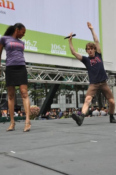 Photo Coverage: Casts of PIPPIN, CINDERELLA & More Perform at First Broadway in Bryant Park of 2013!  Image