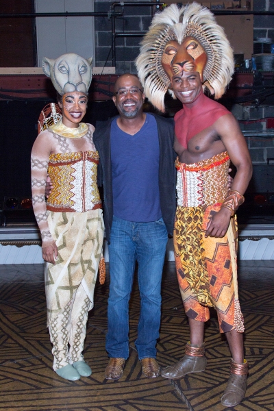 Photo Coverage: Darius Rucker Visits THE LION KING Image