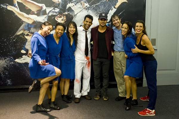 Photo Flash Exclusive: Taylor Lautner Visits FUERZA BRUTA Image