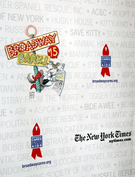 Photo Coverage: Inside the Adoption Presentation at BROADWAY BARKS 15!  Image