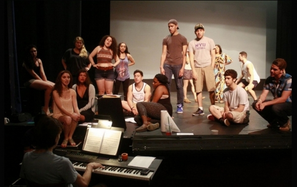 Photo Flash: Cast of BARE in Rehearsal for White Plains Performing Arts Center 
