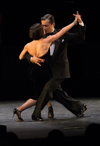 Photo Coverage: Inside FOREVER TANGO's Opening Night Curtain Call with Karina Smirnoff and Maksim Chmerkovskiy & More!  Image