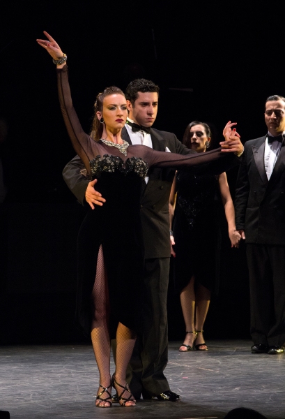 Photo Coverage: Inside FOREVER TANGO's Opening Night Curtain Call with Karina Smirnoff and Maksim Chmerkovskiy & More!  Image